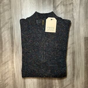 Frye & Co. Quarter Zip Pullover Sweater - Small